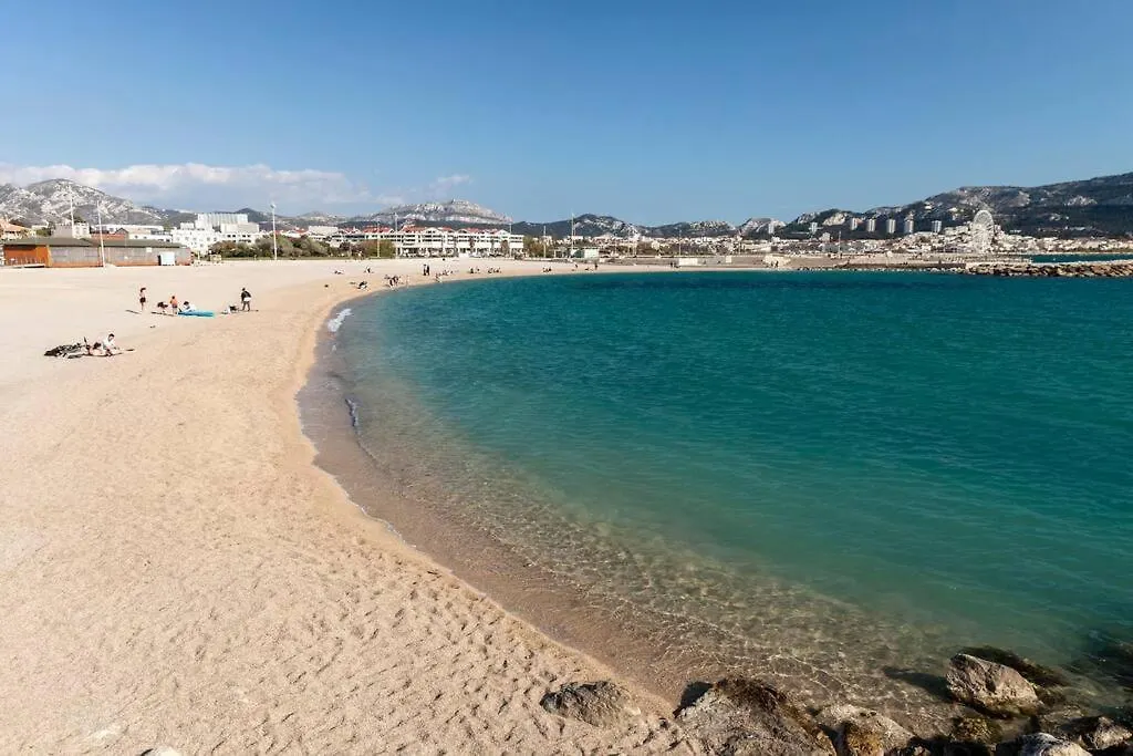 Apartment T2 Plage Prado-David, Parc Borely, Parking Privee Marseille