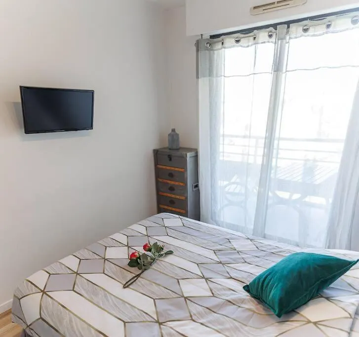 T2 Plage Prado-David, Parc Borely, Parking Privee Marseille Apartment